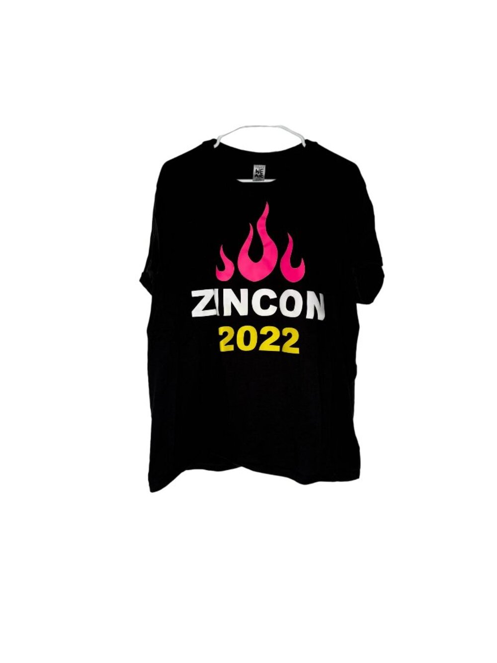 Zumba Zincon 2022 Short Sleeve Tee Unisex Size XL/XXL Black in EUC!